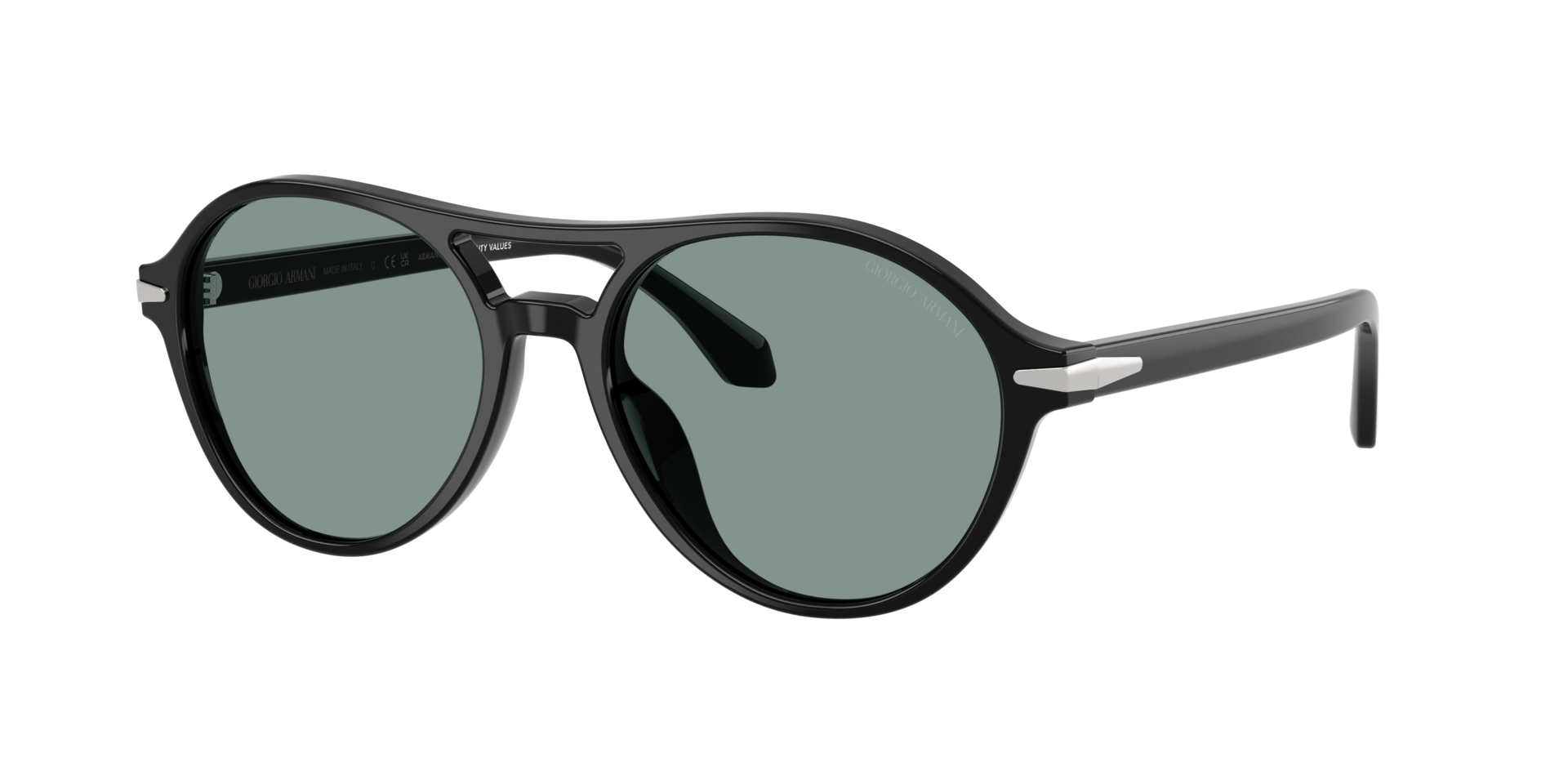 Giorgio Armani Ar8236u Sunglasses - Unisex - Sunglasses - Black - 55 Mm - Accessories - Image 3