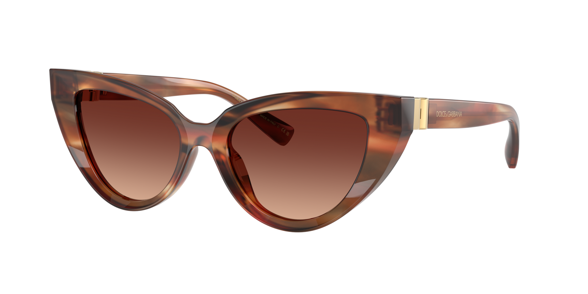 DolceGabbana Femme Sunglass DG4497 - Couleur du Monture Ray Marron Couleur de Lentille Dgrad Marron 243 €