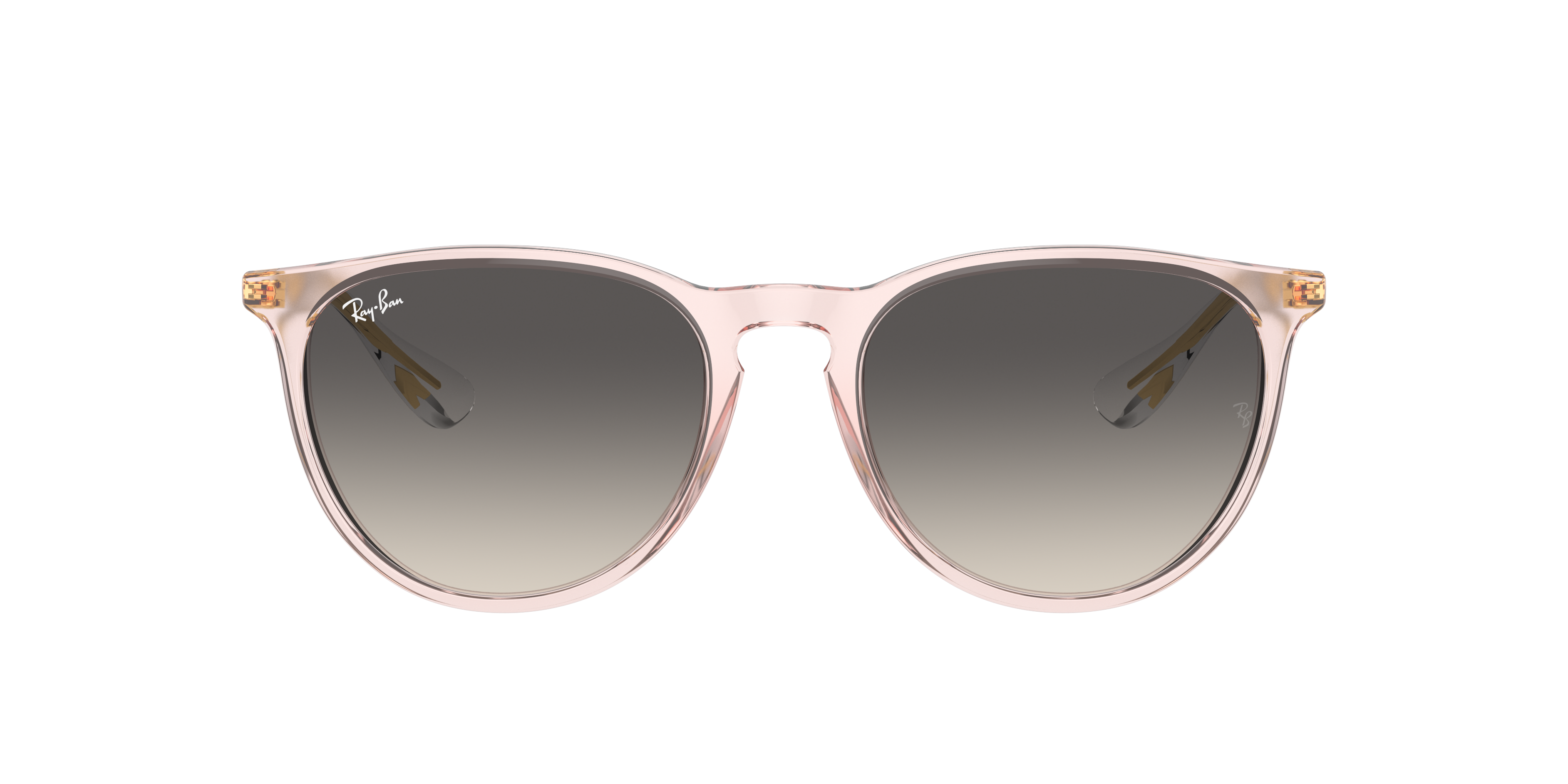 Ray-Ban Erika Classic M (54 - 18) with Grey lenses and Pink frame