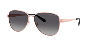 Michael Kors Madagascar XL (55 - 19) with Brown lenses and Gold