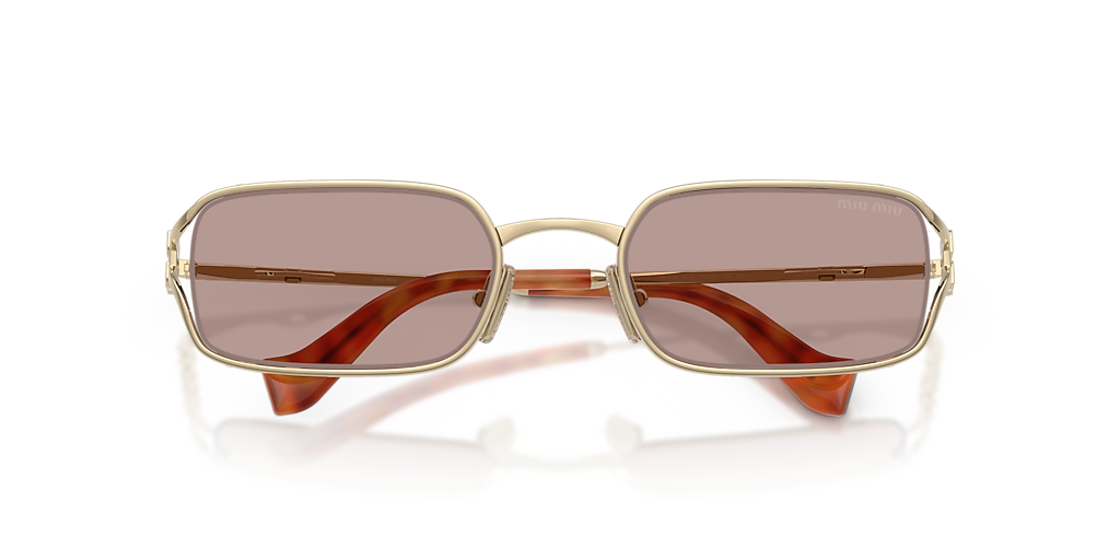 Miu Miu MU C50S M (52 - 21) with Violet lenses and Gold frame