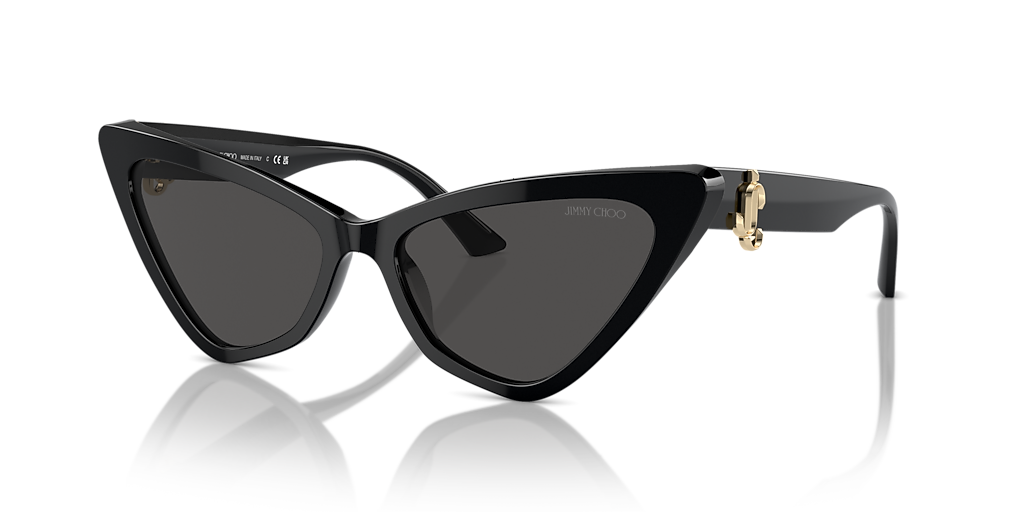 Jimmy Choo JC5008 S (55 - 16) with Grey lenses and Black frame