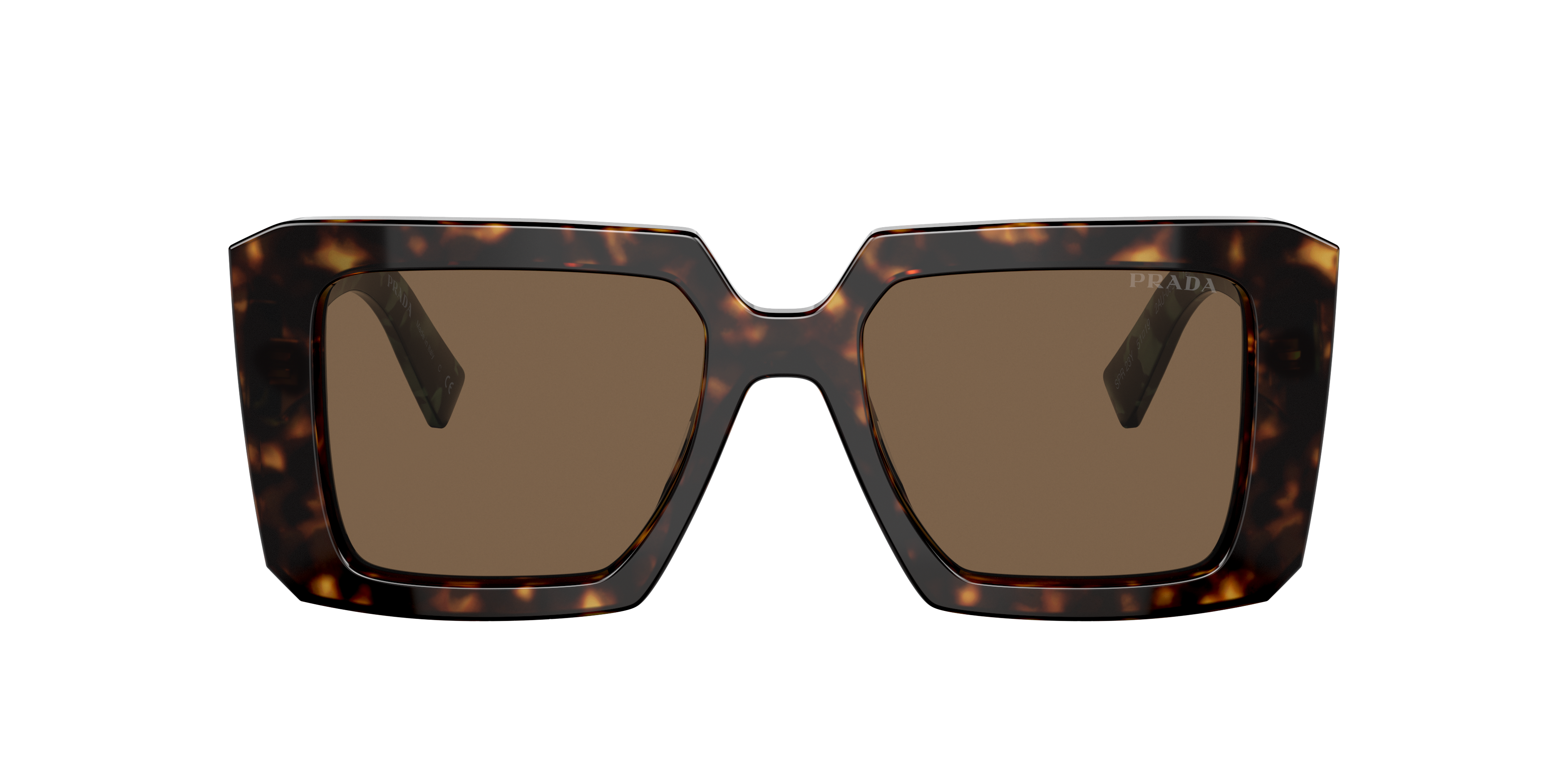 Prada PR 23YS XS (51 - 19) with Brown lenses and Tortoise frame