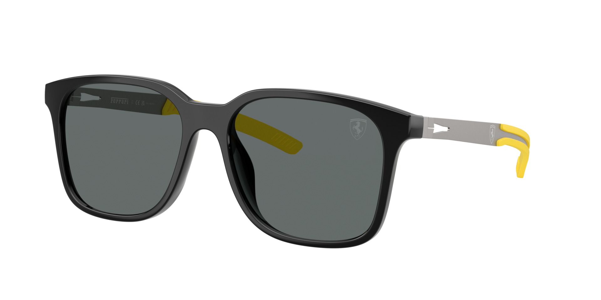 Ferrari Scuderia Unisex Black/Grey Fz6025d 501/81 Sunglasses Injected Squared Polarized - Image 3