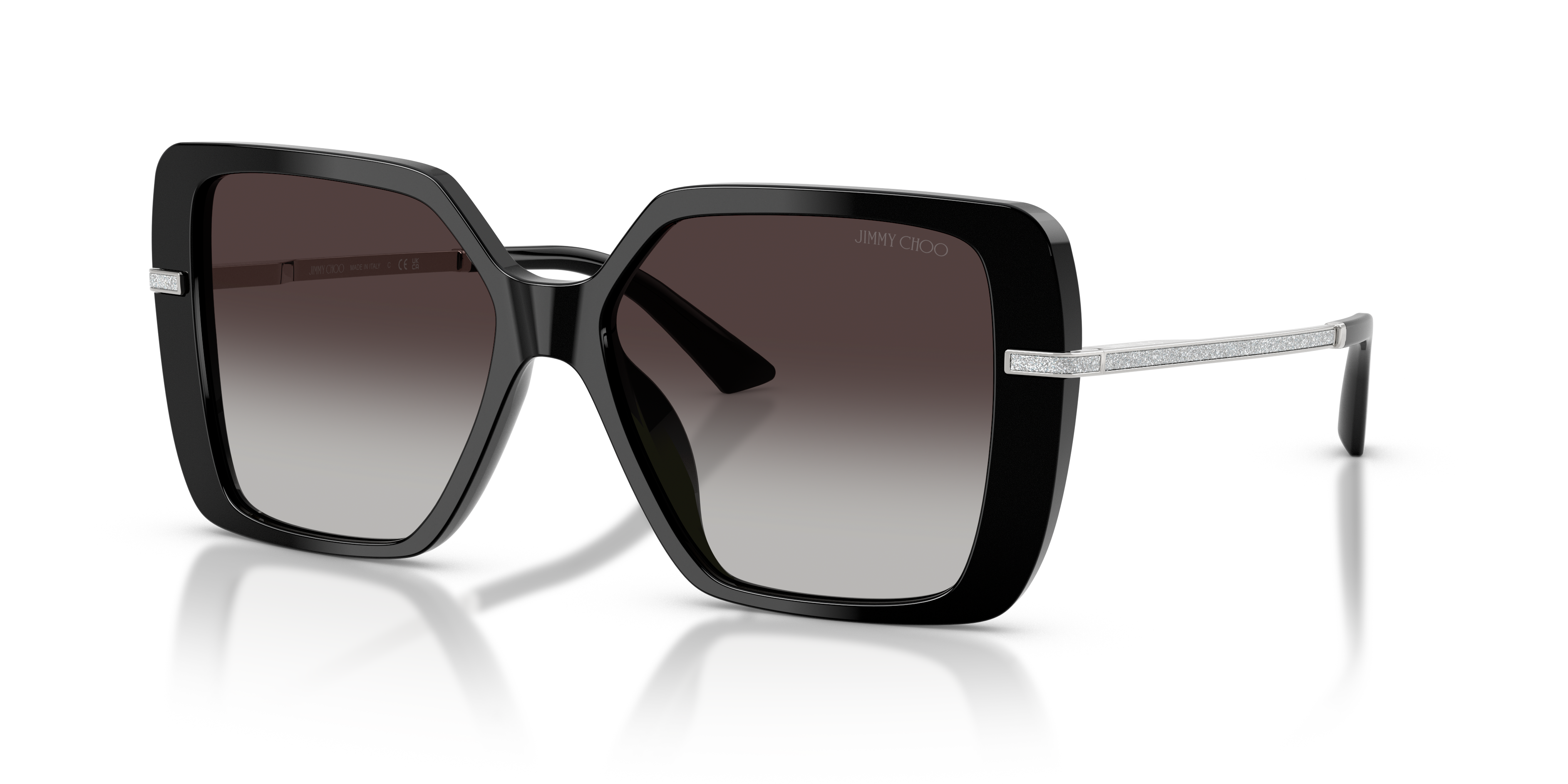 Jimmy Choo JC5048JU XL (55 - 15) with Grey lenses and Black frame