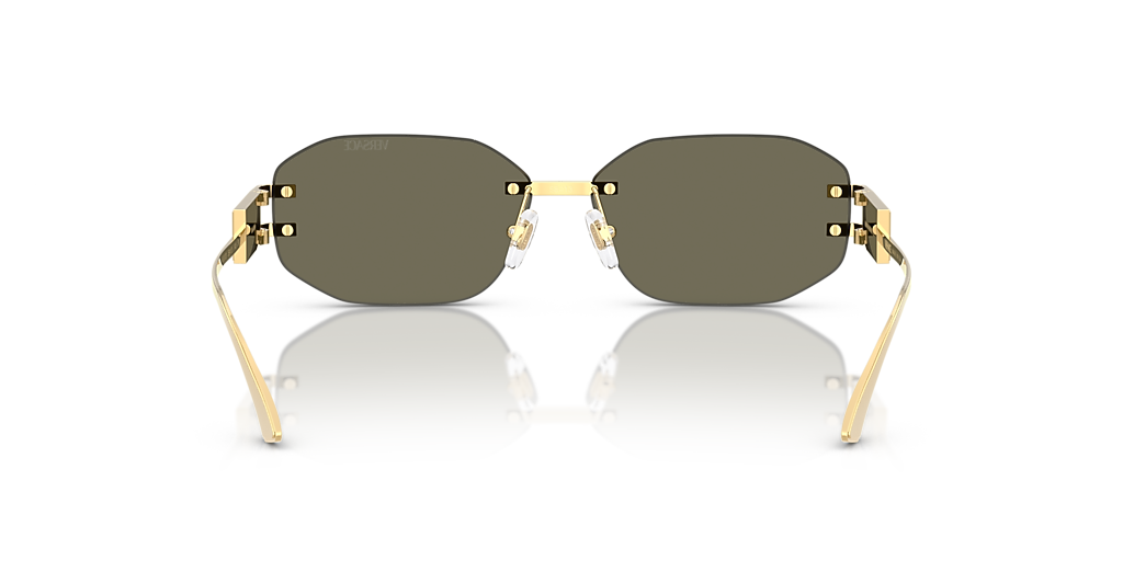Versace VE2274G M (58 - 13) with Yellow lenses and Gold frame