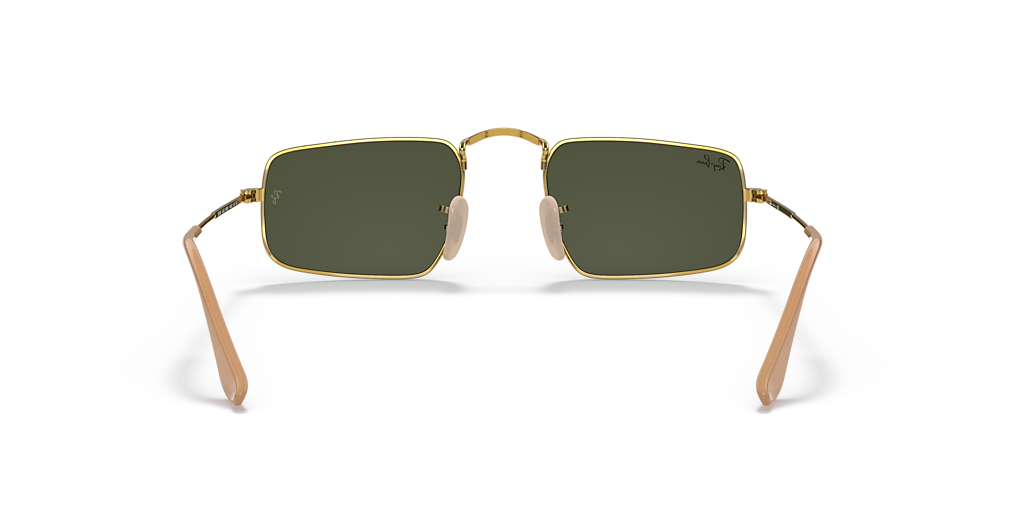 Julie Ray-Ban Sunglasses with Green Lenses Ray-Ban RB3957 Julie Black/Green Prescription Sunglasses main image 3