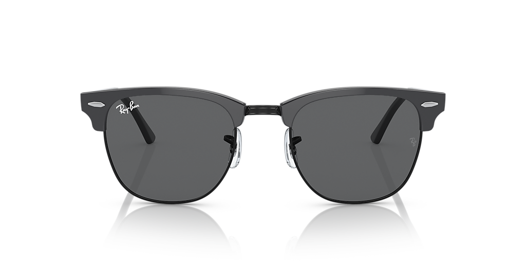 Ray-Ban Clubmaster Classic M (49 - 21) with Grey lenses and Black