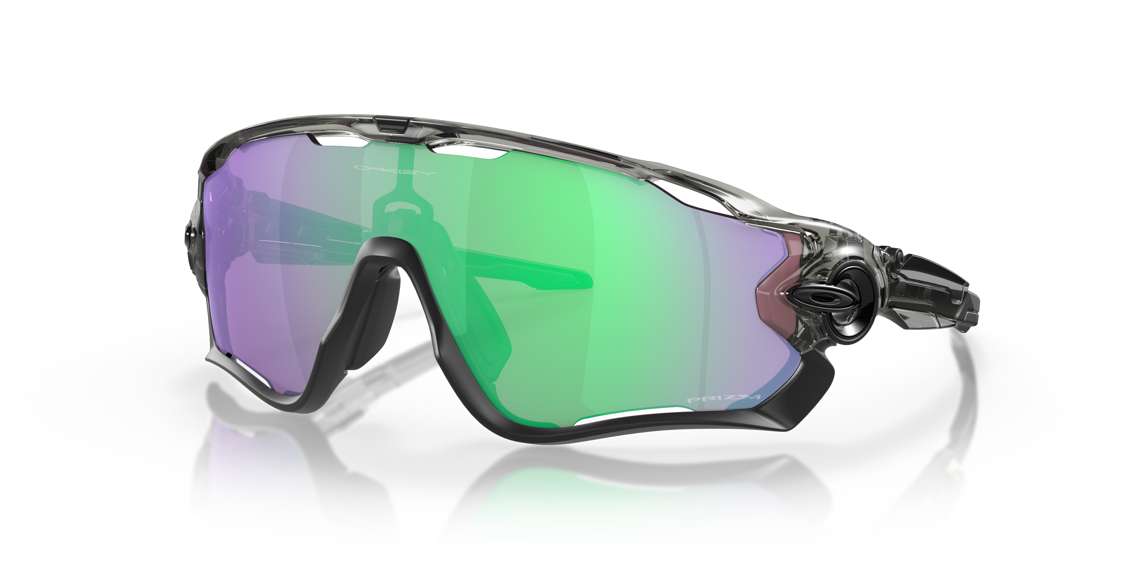 Oakley Jawbreaker™ L (0 - 131) with Green lenses and Grey frame