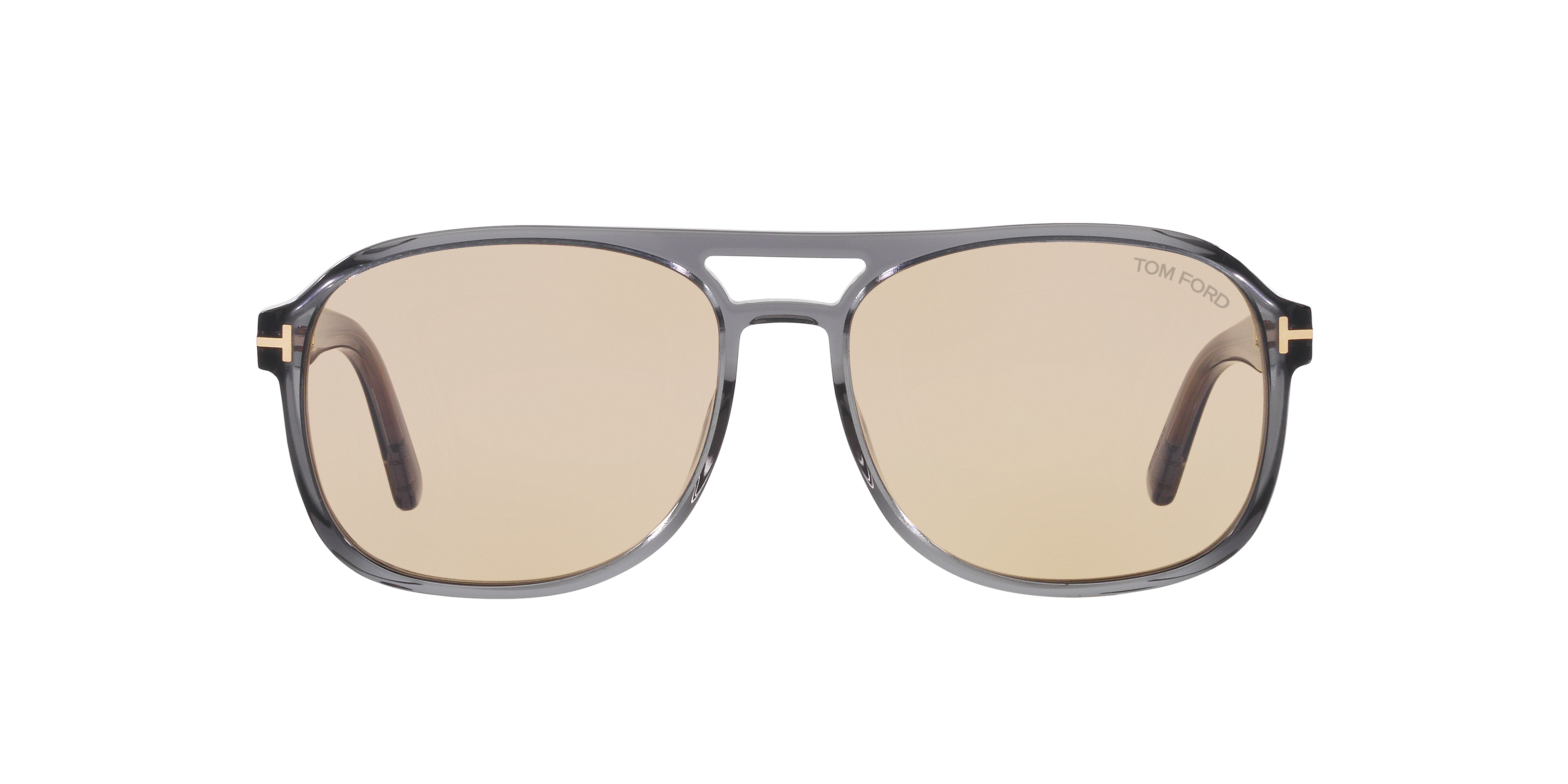 Tom Ford Rosco XXL (58 - 16) with Brown lenses and Grey frame