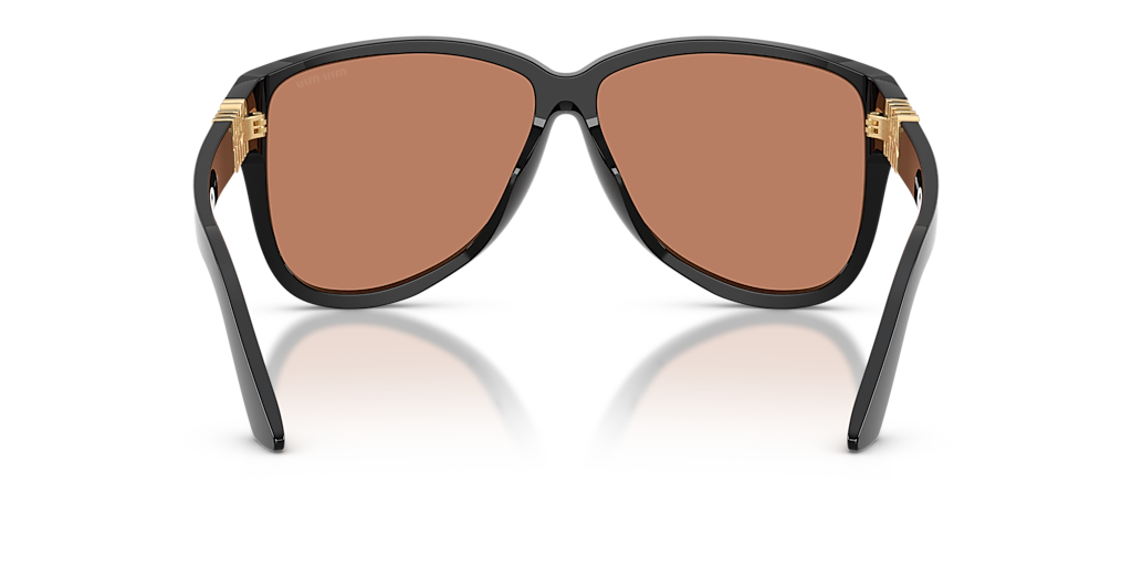 Miu Miu MU A08S M (61 - 12) with Brown lenses and Black frame