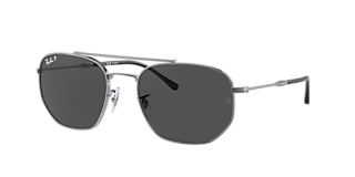 Ray-Ban Hexagonal Flat Lenses XL (54 - 21) with Green lenses and