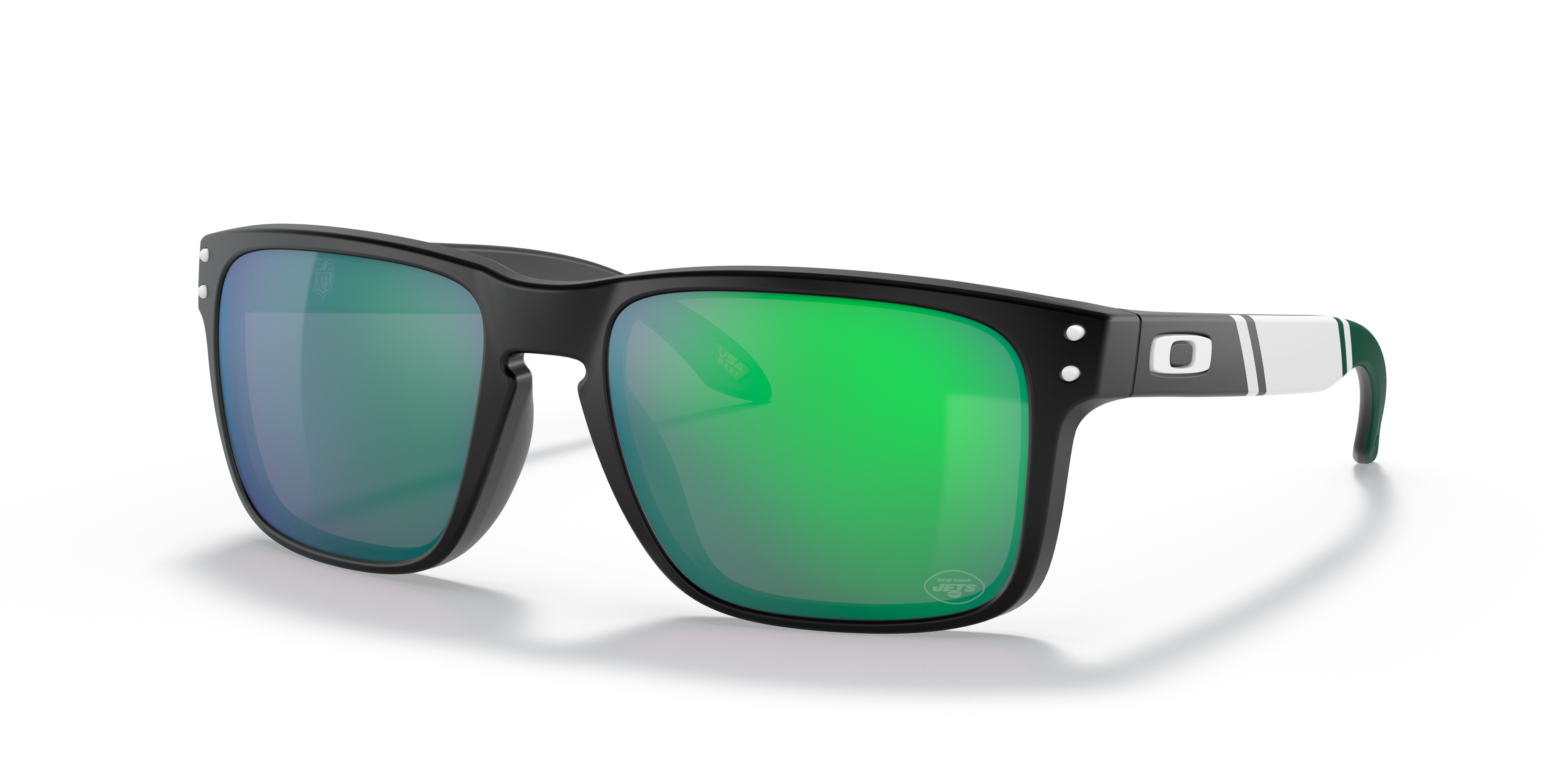 Oakley New York Jets Holbrook™ XL (57 - 18) with Green lenses and
