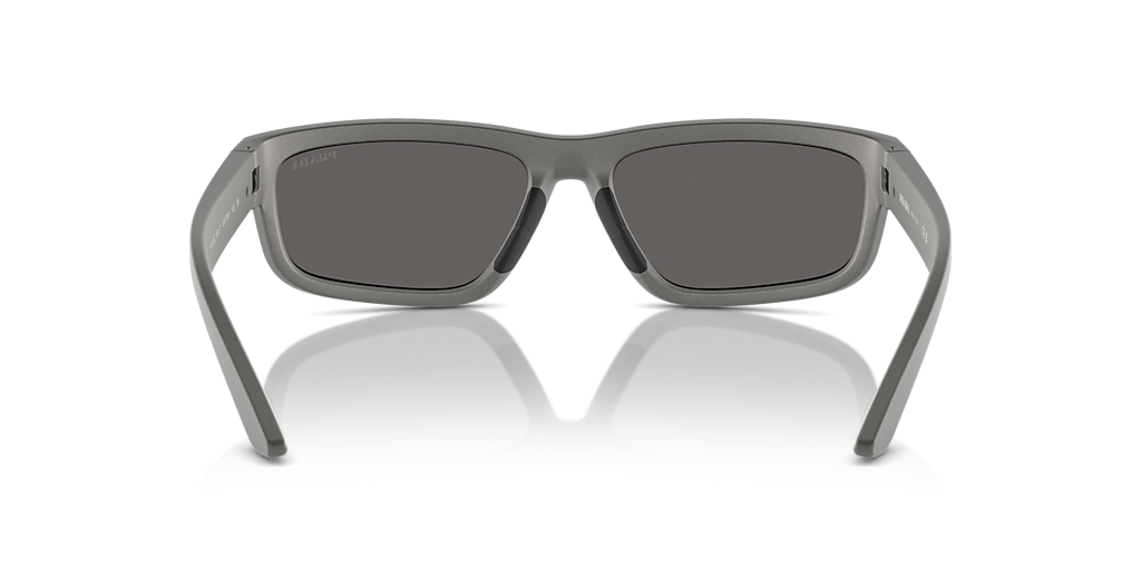 Prada Linea Rossa PS 05ZS XL (59 - 17) with Silver lenses and Grey