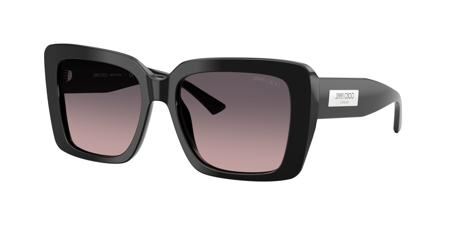Jimmy Choo Woman Sunglass JC5042 -  Frame color: Black, Lens color: Pink Gradient Grey
