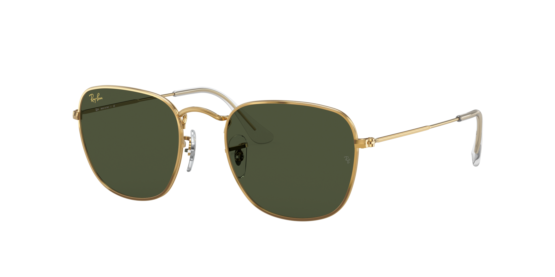 Ray-Ban Frank S (51 - 20) with Green lenses and Gold frame