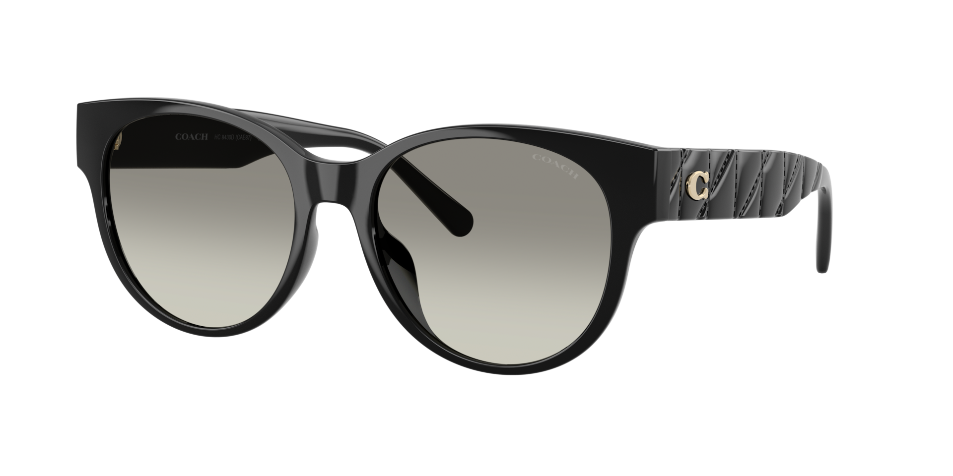 Coach Femme Sunglass CAE87 - Couleur du Monture Noir Couleur de Lentille Dgrad Gris 66 €