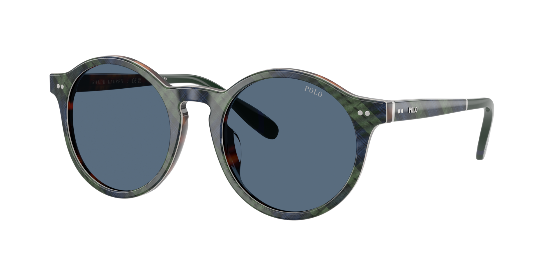 Polo Ralph Lauren Homme Sunglass PH4204U - Couleur du Monture Bleuvert tartan brillant Couleur de Lentille Bleu fonc 79 €