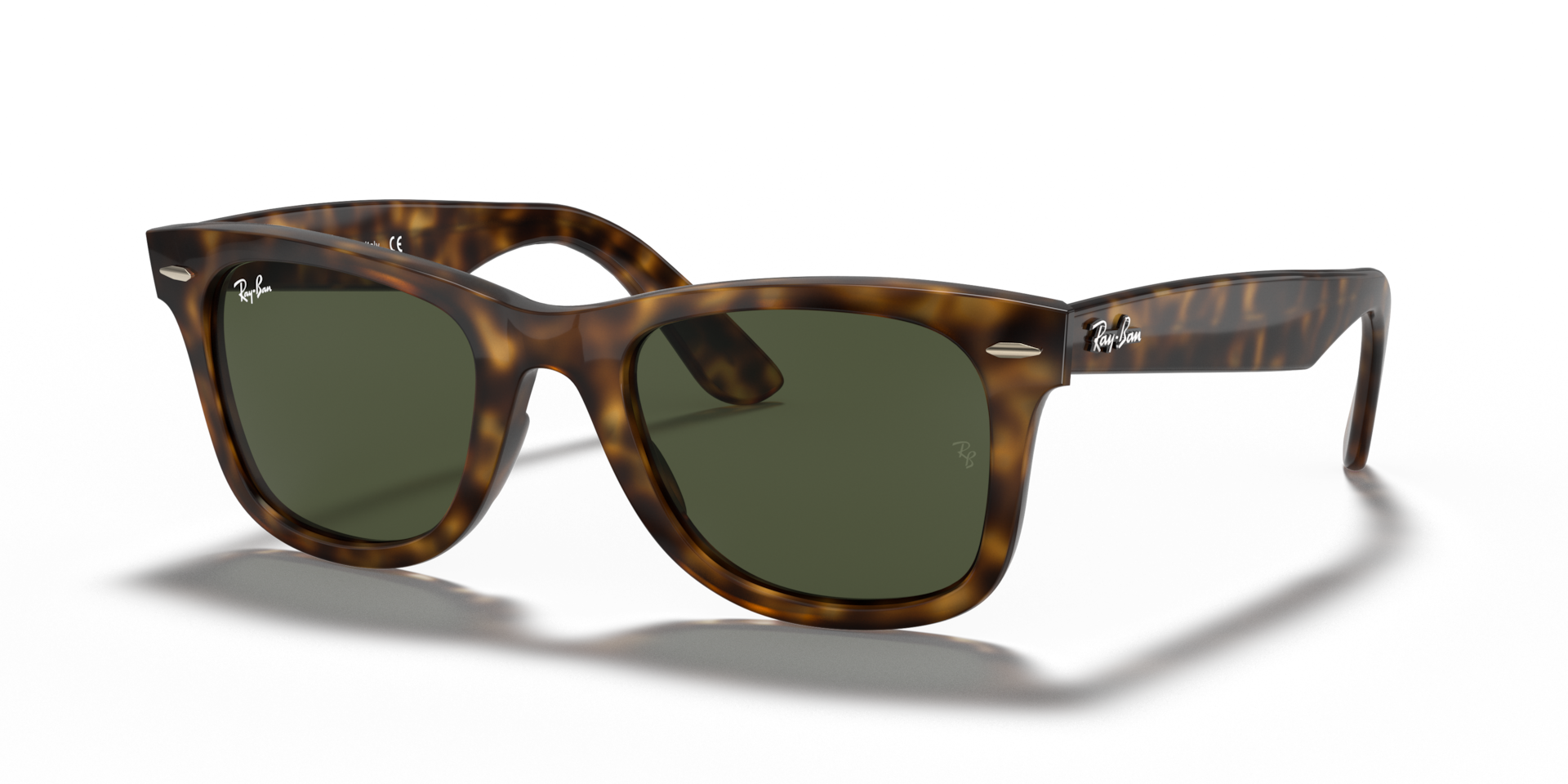 Ray-Ban Wayfarer Ease M (50 - 22) com Lentes Verde e Armação
