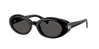 Miu Miu MU 06ZS S (50 - 20) with Grey lenses and Black frame