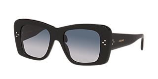 Celine CL4002UN XXS (54 - 22) with Brown lenses and Tortoise frame
