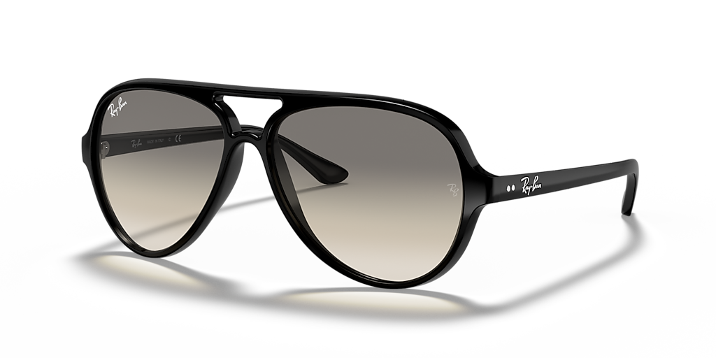 Ray-Ban CATS 5000 サングラス Ray-Ban Cats 5000 Classic M (59 - 13) with Grey lenses and Black