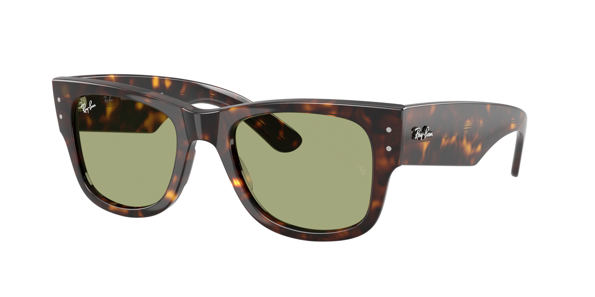Ray-Ban Mega Wayfarer Summer Capsule M (51 - 21) with Green lenses