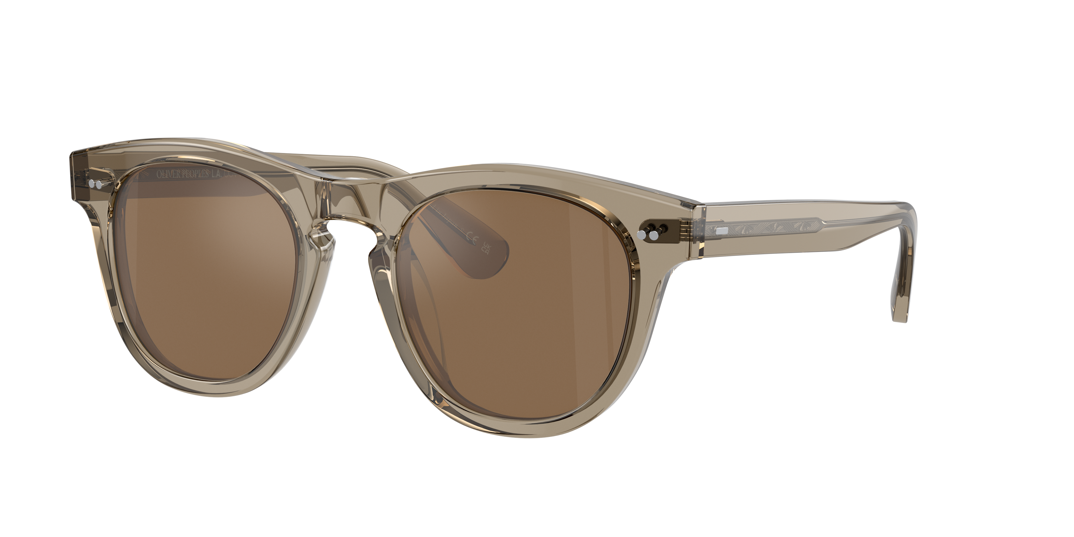 Oliver Peoples Unisex Sunglass OV5509SU Rorke -  Frame color: Sencha, Lens color: Cognac Mirror