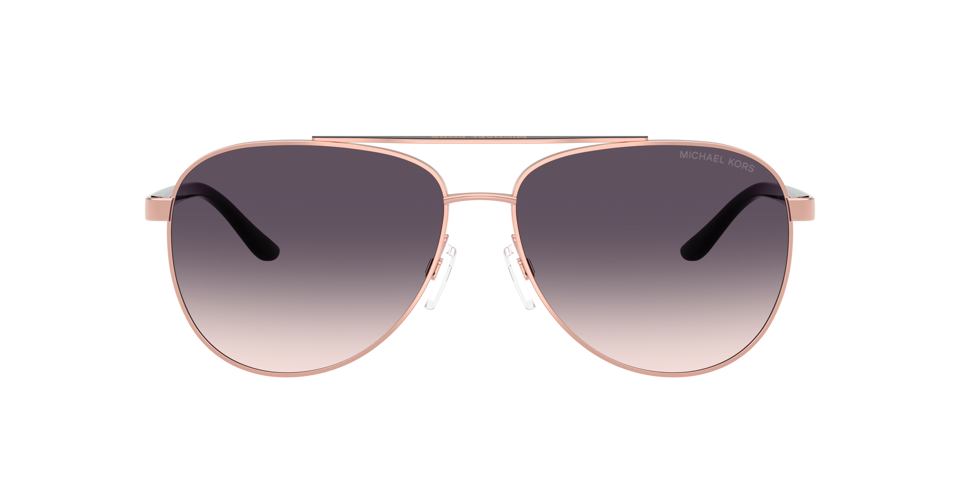 Michael Kors Hvar L (59 - 14) with Grey lenses and Pink frame