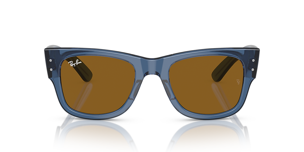 Ray-Ban Mega Wayfarer Bio-Based M (51 - 21) with Brown lenses and