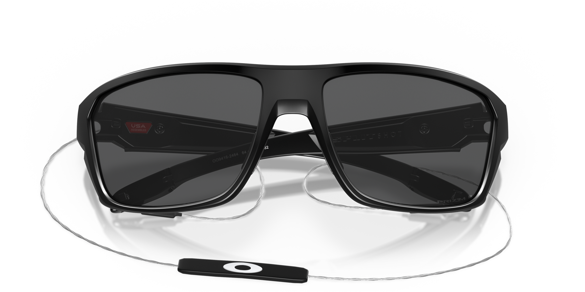 その他 Oakley SPLIT SHOT Oakley Split Shot M (64 - 17) with Black lenses and Black frame