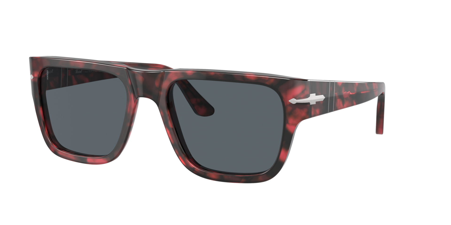 Persol Unisex Sunglass PO3348S - Couleur du Monture Havana Rouge Couleur de Lentille Bleu 163 €