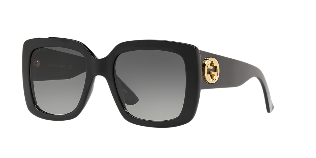Gucci GG0141SN XXS (53 - 20) with Black lenses and Black frame