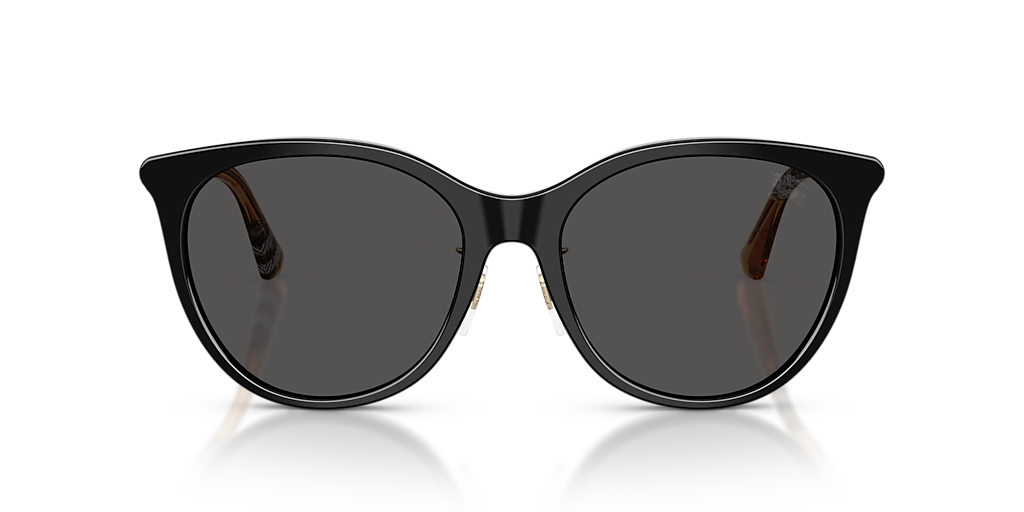 Burberry BE4464D L (56 - 18) with Grey lenses and Black frame