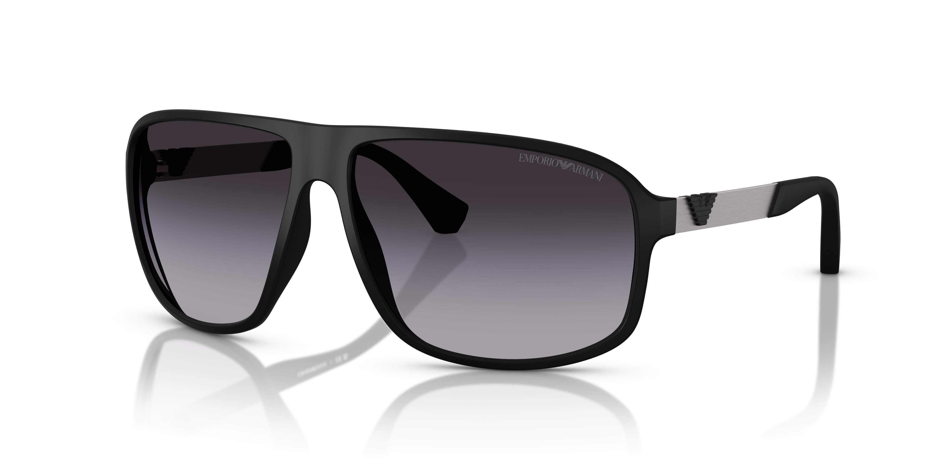 Emporio Armani EA4029 M (64 - 13) with Grey lenses and Black frame