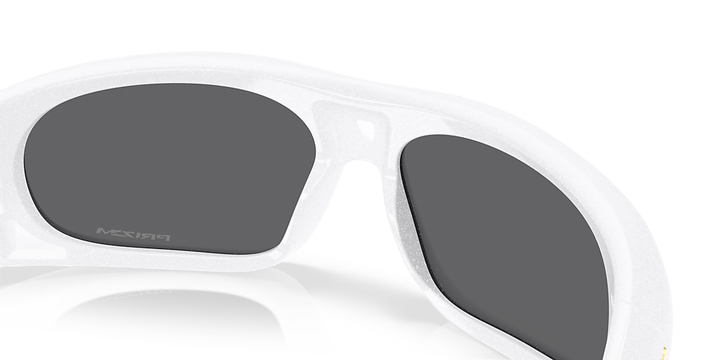 Oakley Belleville L (61 - 16) met Zwart Brillenglazen en Wit