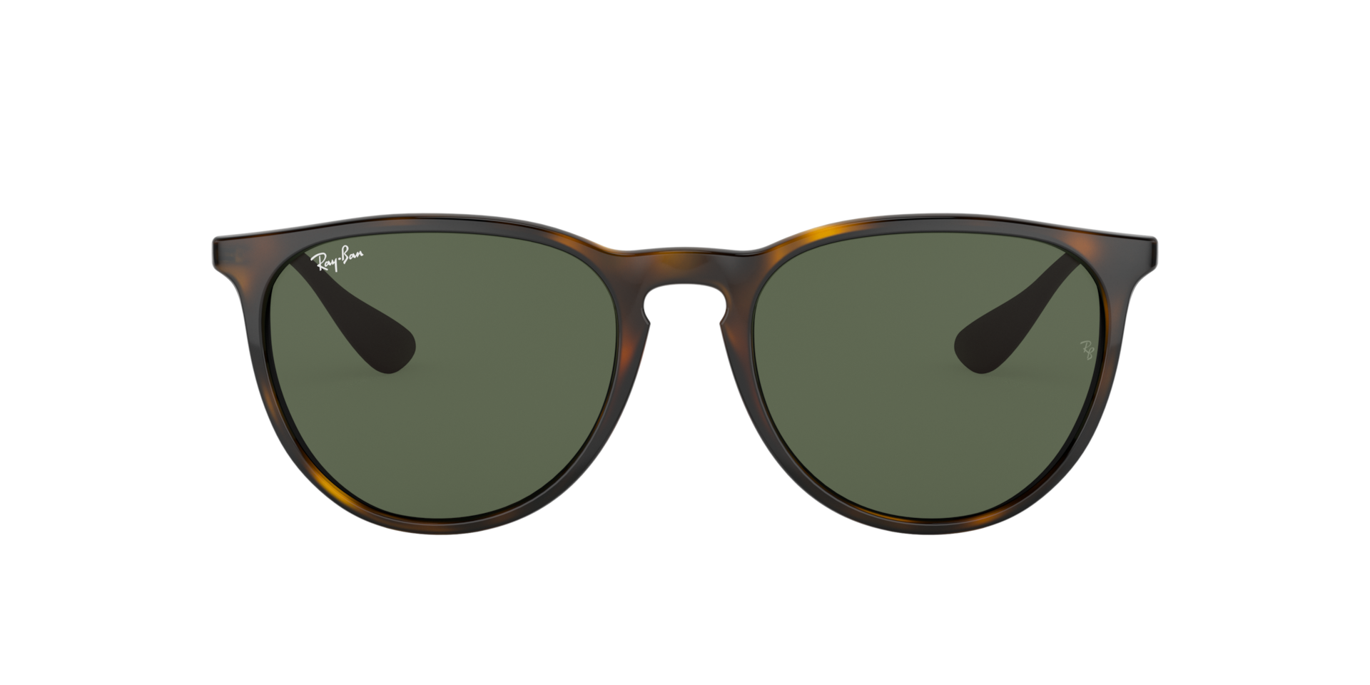 Ray-Ban Erika Classic M (54 - 18) with Green lenses and Tortoise