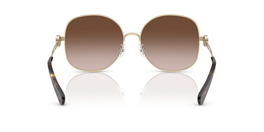 Tory Burch TY6112 XL (56 - 16) with Brown lenses and Gold frame