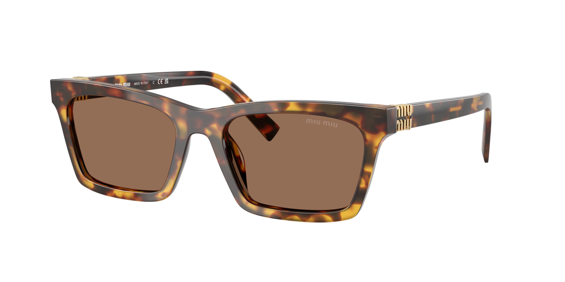 Miu Miu MU A05S L (55 - 19) with Brown lenses and Tortoise frame