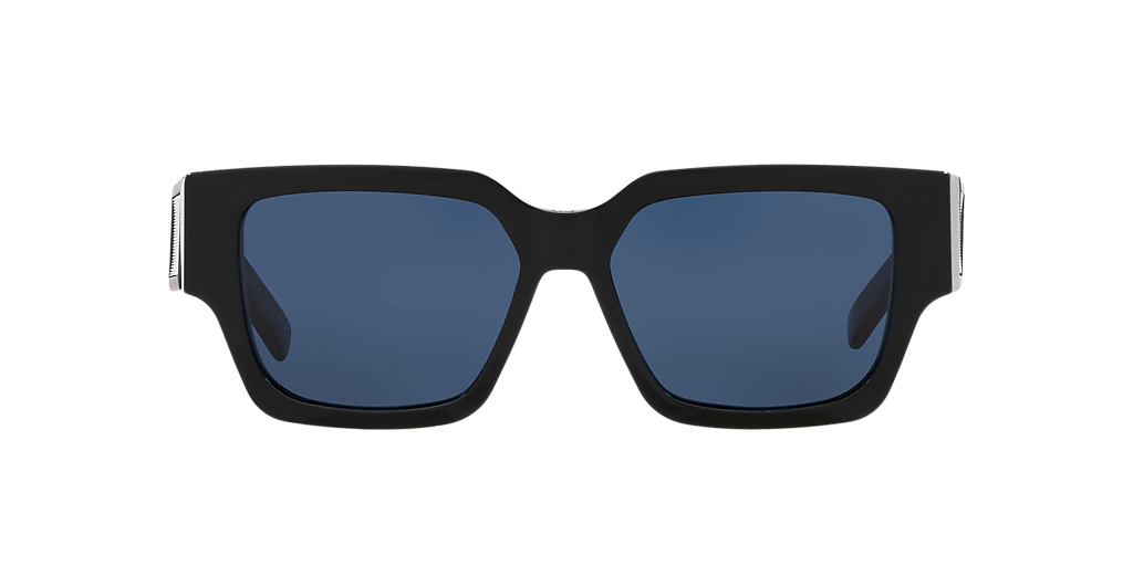 DIOR CDsu XXS (55 - 15) with Blue lenses and Black frame