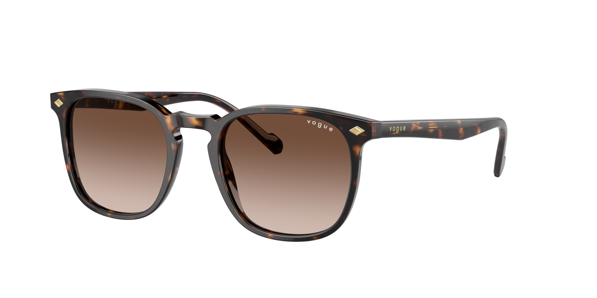 Vogue Eyewear Man Sunglass VO5328S -  Frame color: Dark Havana, Lens color: Brown Gradient