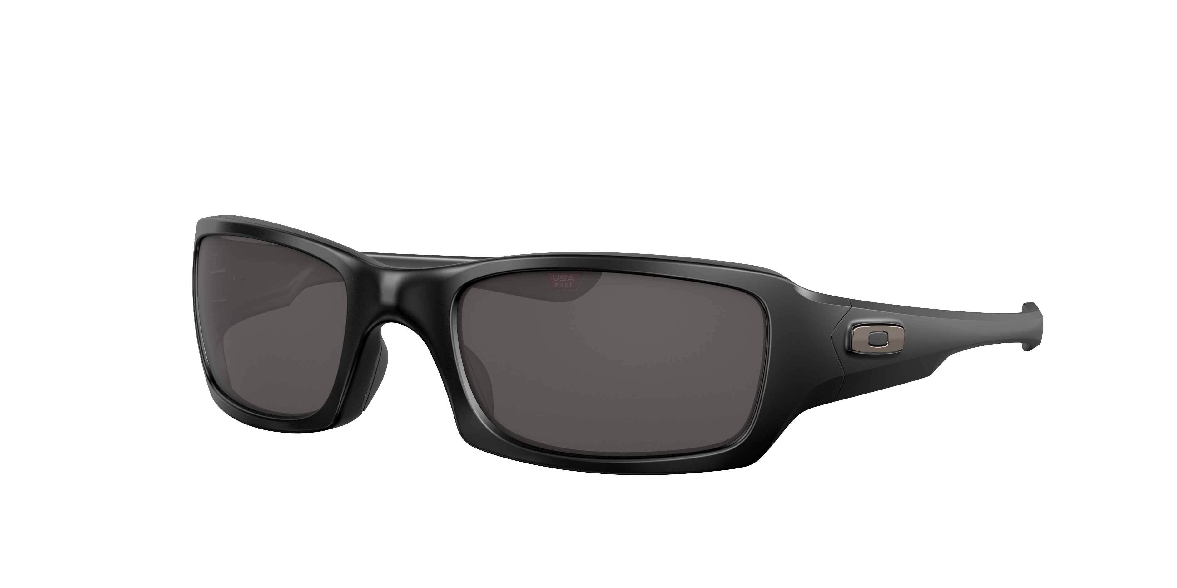 Oakley Man Sunglass Standard Issue Fives Squared® -  Frame color: Matte Black, Lens color: Warm Grey