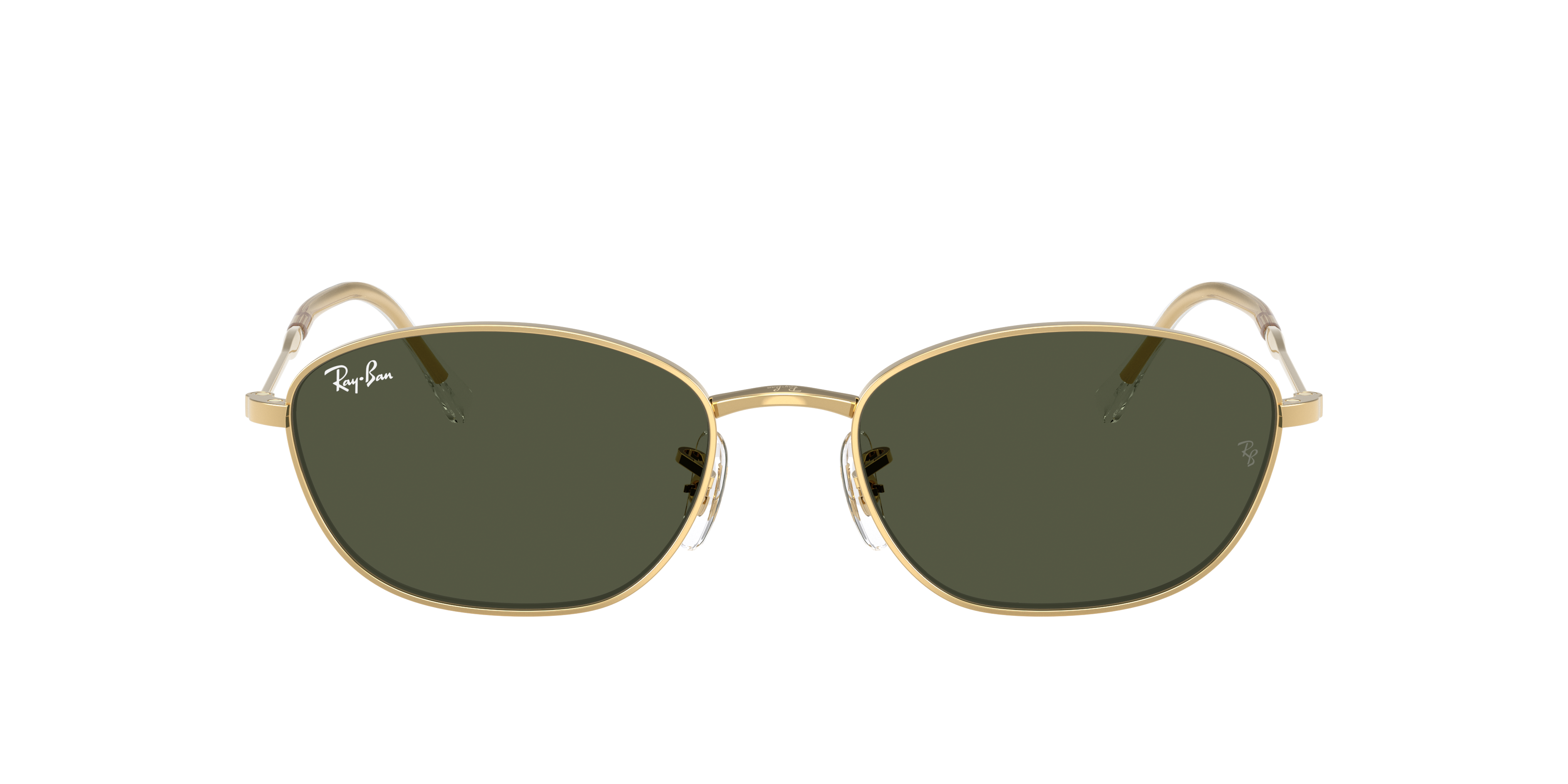RayBanサングラス Ray-Ban RB3749 XXL (58 - 18) with Green lenses and Gold frame
