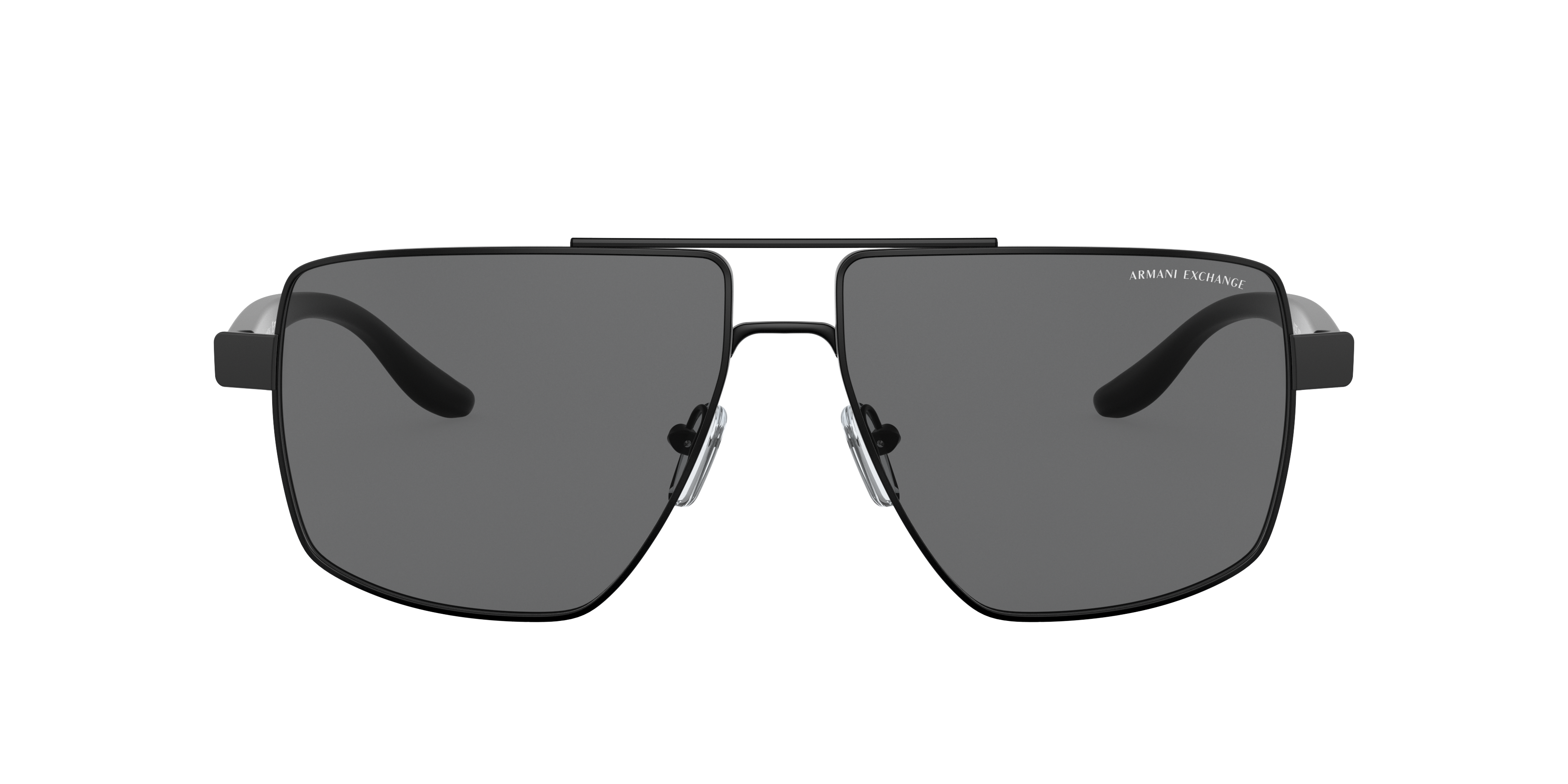 Armani Exchange AX2037S XL (60 - 14) with Grey lenses and Black