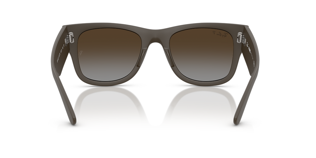 Ray-Ban Mega Wayfarer Liteforce L (52 - 21) with Brown lenses and