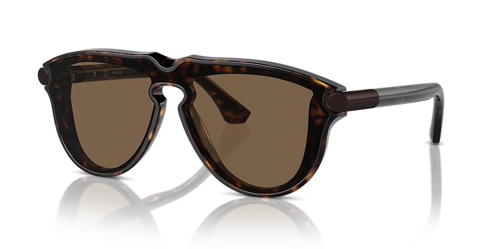 Burberry BE4427 M (0 - 136) with Brown lenses and Brown frame