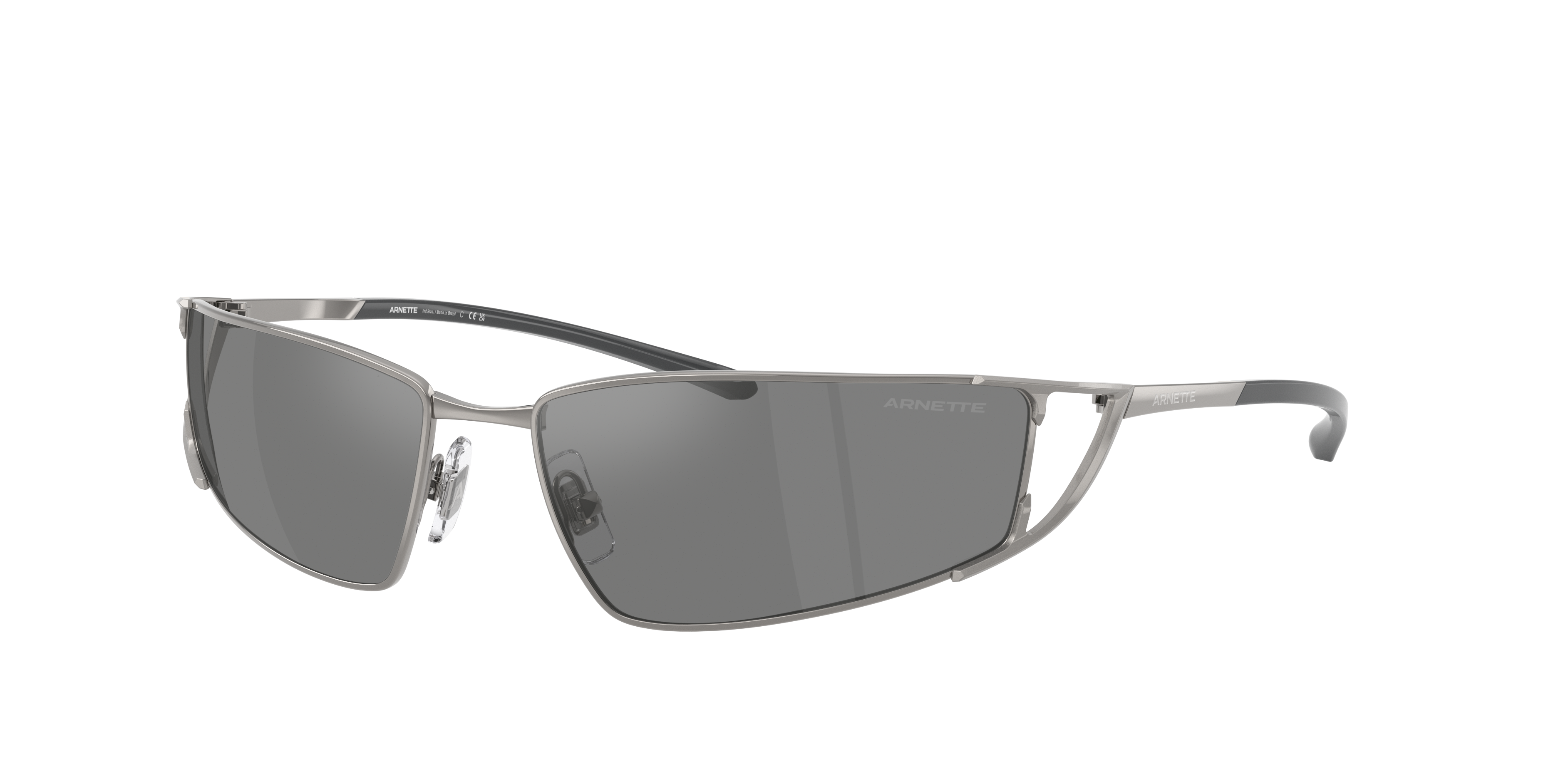 Arnette Man Sunglass The Junction -  Frame color: Gunmetal, Lens color: Grey Mirror Silver