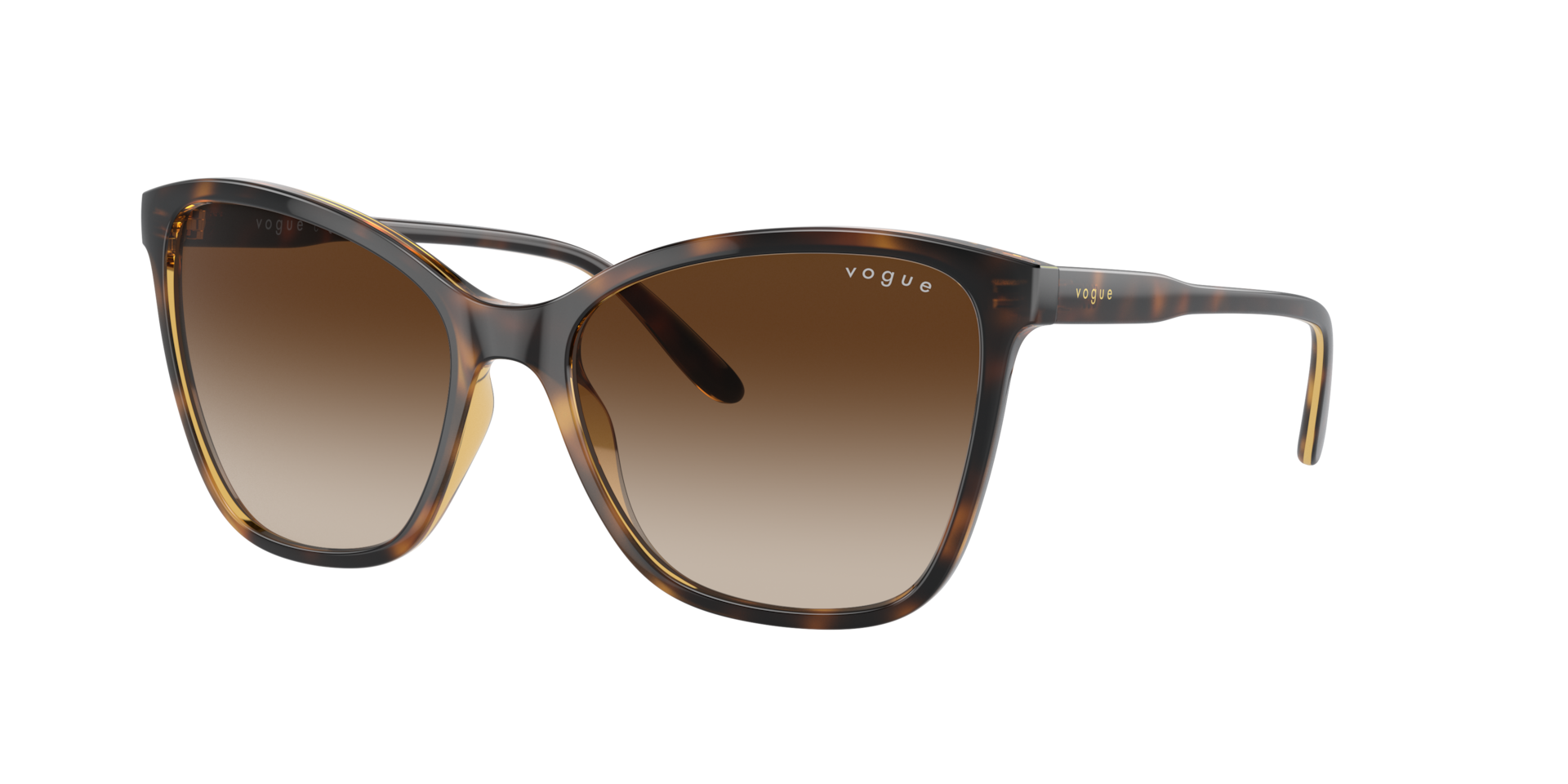 Vogue Eyewear Woman Sunglass VO5520S -  Frame color: Dark Havana, Lens color: Brown Gradient