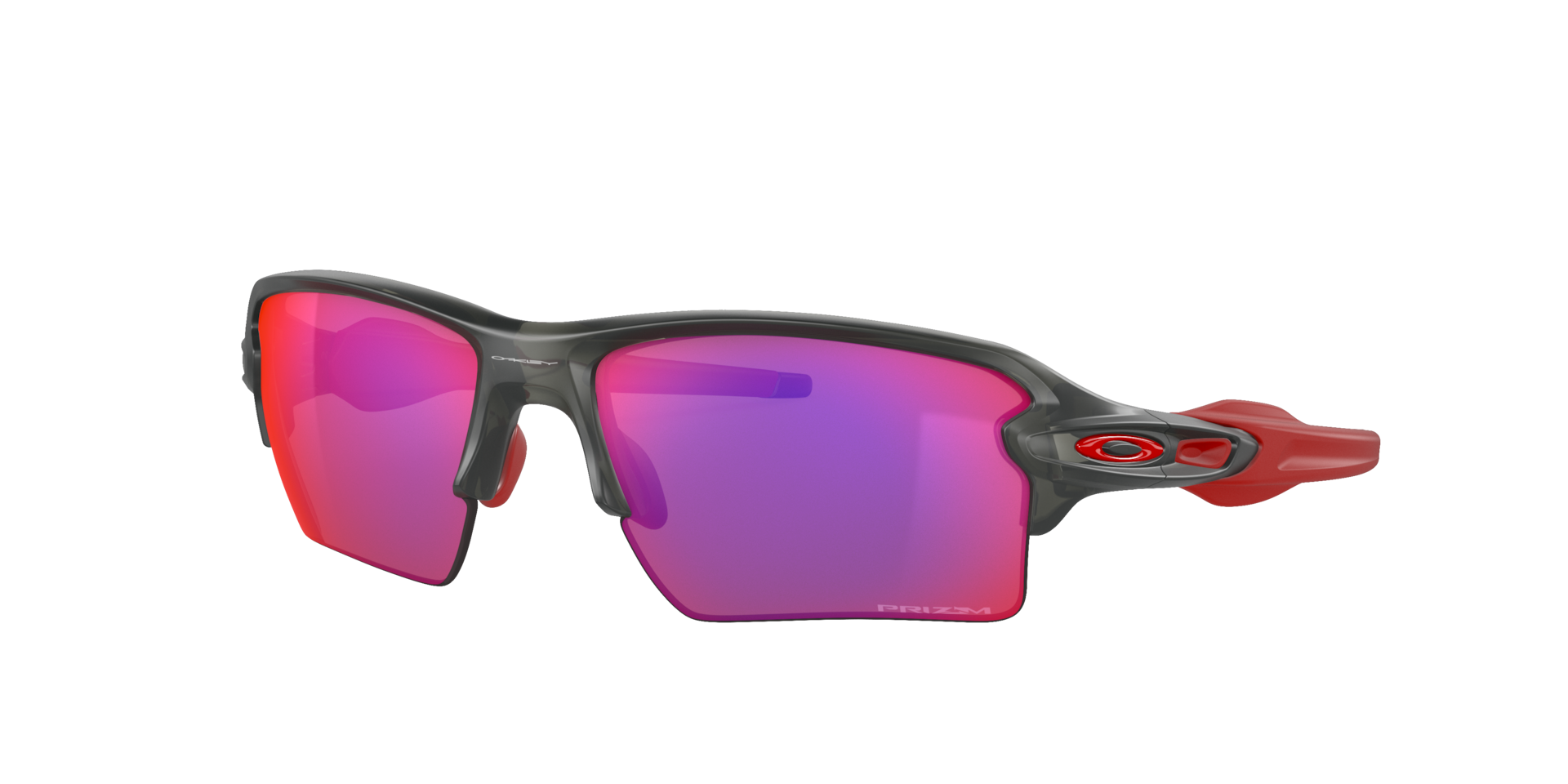 Oakley Homme Sunglass Flak 20 XL - Couleur du Monture Gris mat Smoke Couleur de Lentille Prizm Road 150$