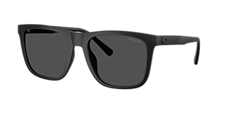 Coach HC8426U CAD81 L (54 - 19) with Violet lenses and Grey frame